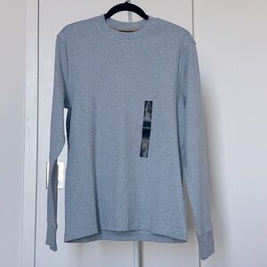 Banana Republic Light Blue Sweater Fall Winter Preppy Academia Classic Easter M